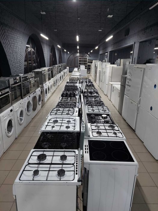 Газовая/газова плита Amica 56 MSW із Європи. Доставка, Занос, Гарантія