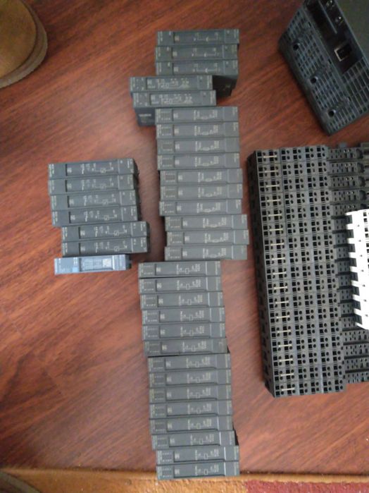 Material Siemens, PL, Cartas I/O
