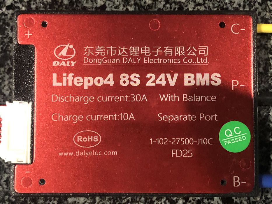 BMS Lifepo4 8S 24volt