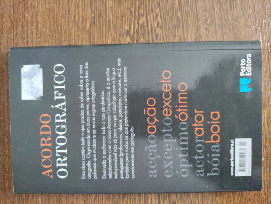 Livro Acordo Ortográfico