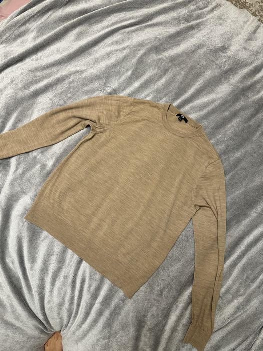 реглан шерсть Uniqlo кемел