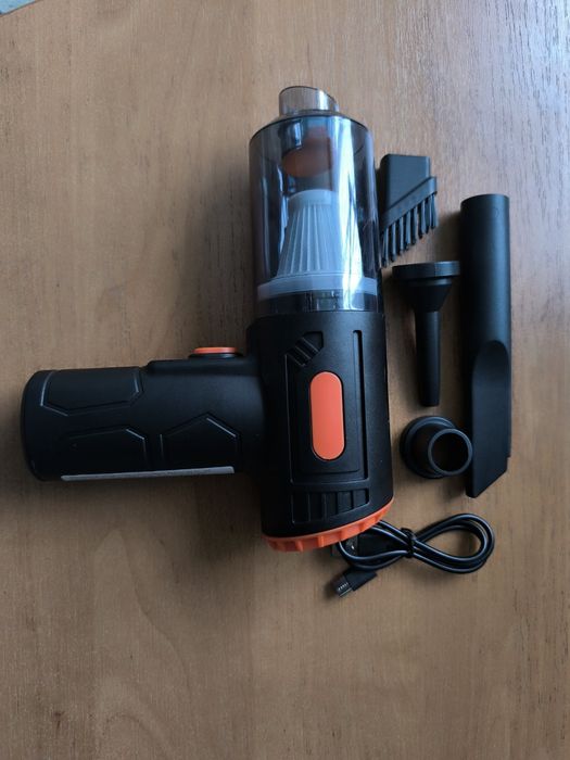 Аккумуляторный пылесос и ветродуйка 2в1