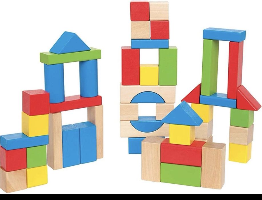 Кубіки Hape 50 шт і 100 шт