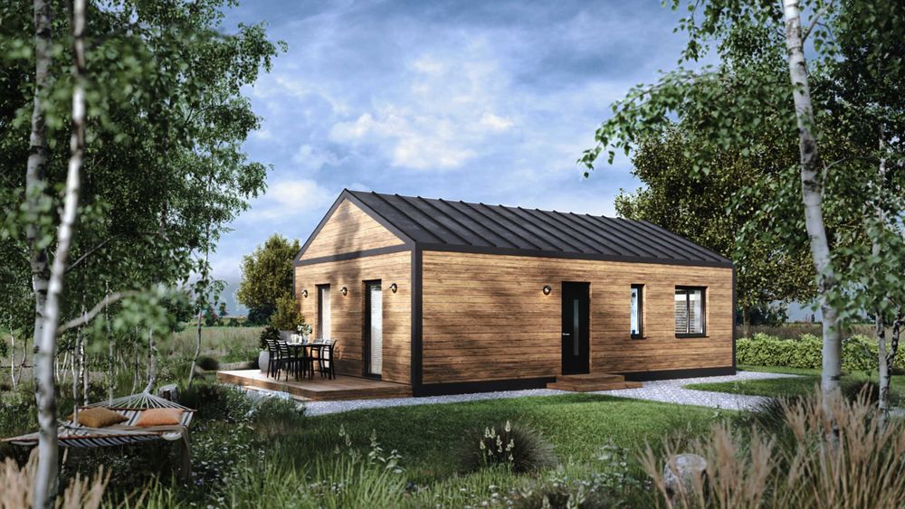 Dom Parterowy Modułowy 60m2