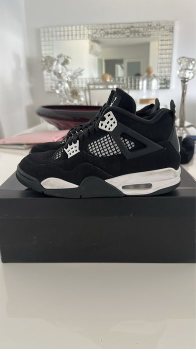 Air jordan 4 white thunder