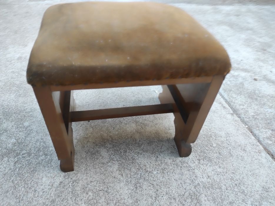 Banquinho Art Deco para restauro