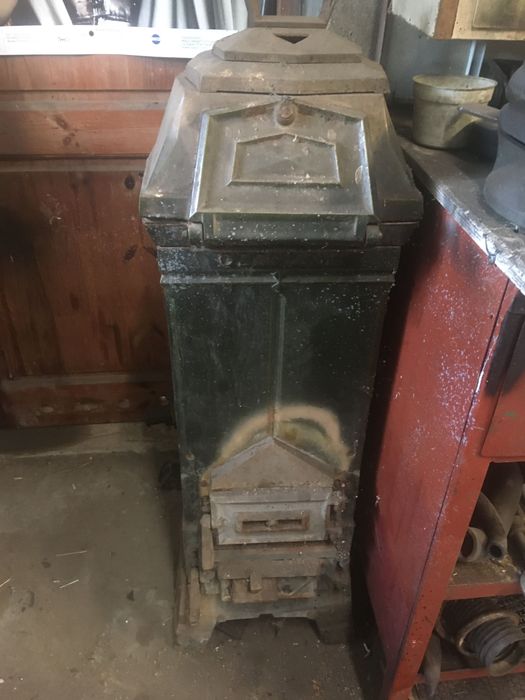 Pięć wolno stojący kaflowy zabytkowy