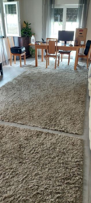 Tapetes de sala e quartos. Vários tamanhos. Impecáveis. Como novos.