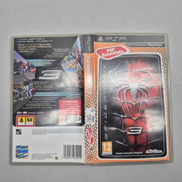 Gra Spider-Man 3 PSP; Komis Jasło Igielna