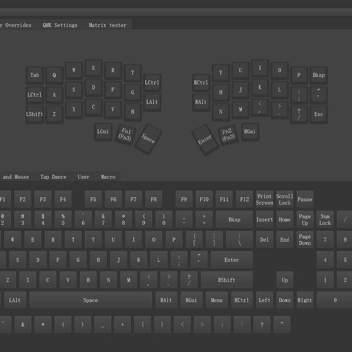 Безпровідна механічна спліт клавіатура CORNE V4 2.4G