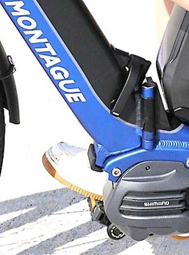 Bicicleta dobrável elétrica citadina, roda 28", 25Kg, Montague M-E1