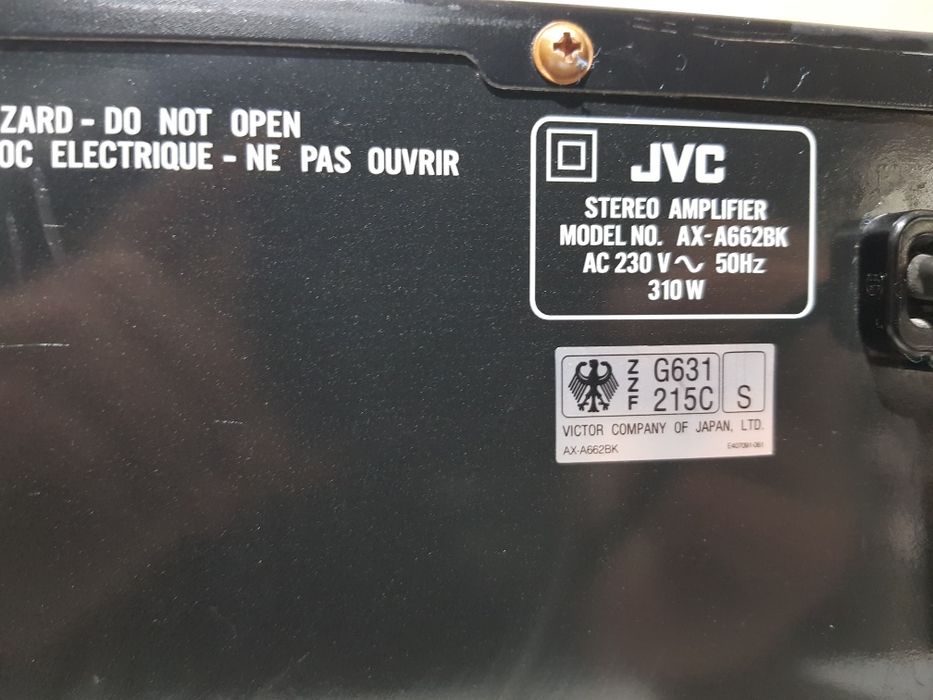 Стерео підсилювач/усилитель  JVC AX-A 662 2х140Вт  б/у з Німеччини