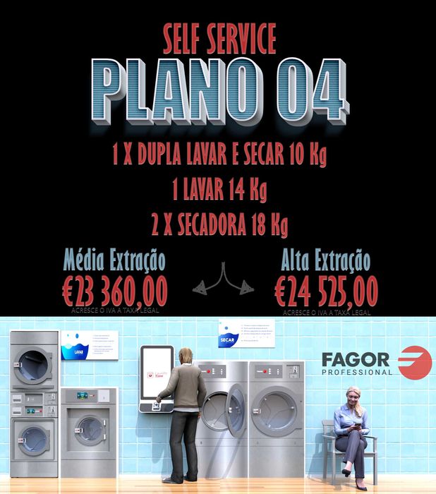 Lavandaria Self-Service em 30 dias