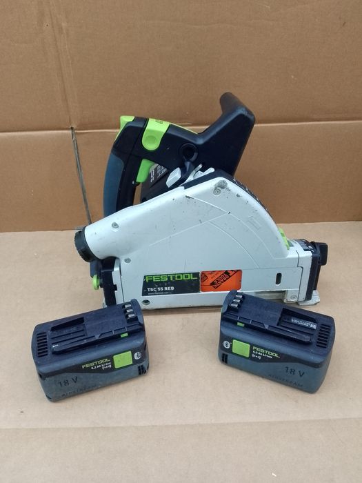 Festool TSC 55 Zagłębiarka Piła Najazdowa Pilarka Tarczowa 160mm 2xAku