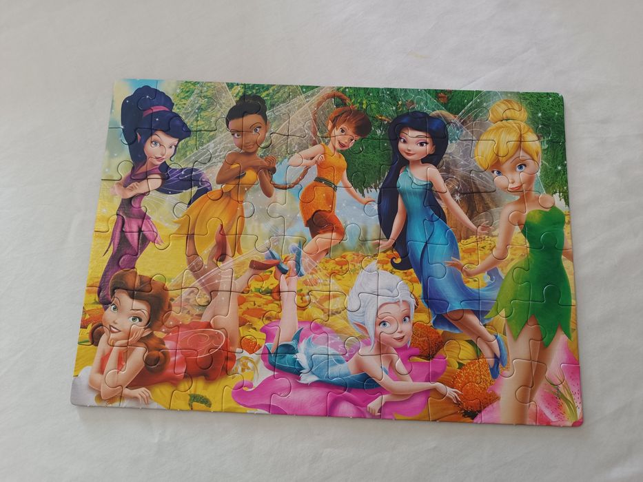 Puzzle Fadas da Disney. + 5 Anos. Como Novo