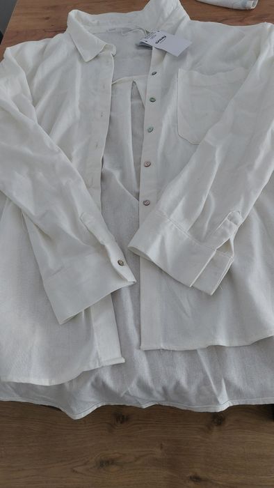 Koszula lniana damska