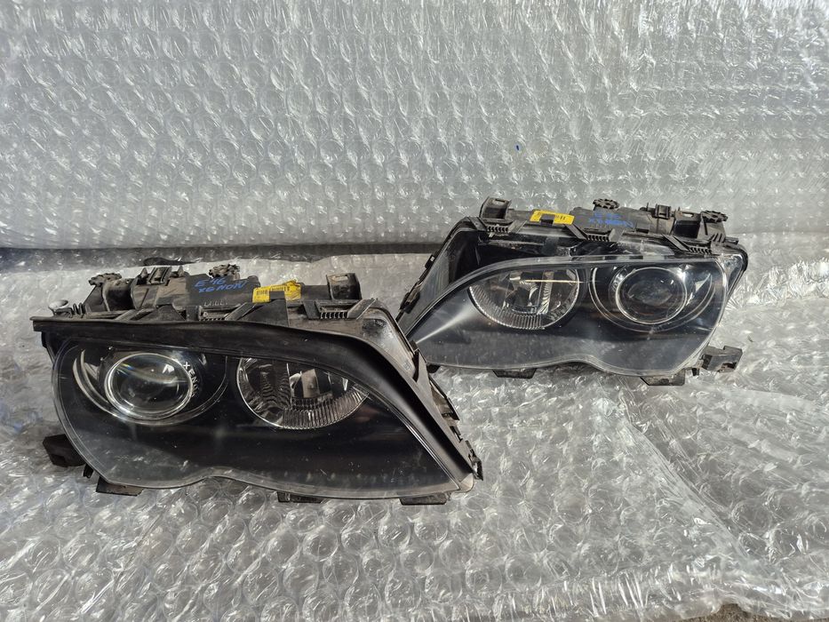 Bmw 3 E46 Lampa przod przednia Reflektor Xenon