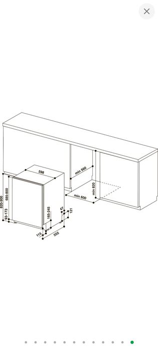 Посудомийна машина Whirlpool WIC 3C33 PFE