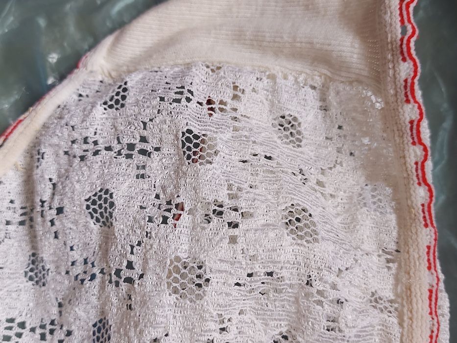 Stare majtki koronkowe damskie z czasów PRL rozmiar S /M