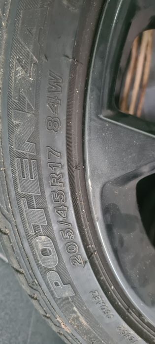 Jantes e pneus Fiat abarth