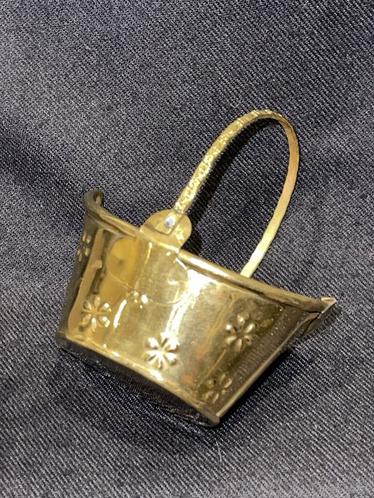 Латунное ведерко для спичек