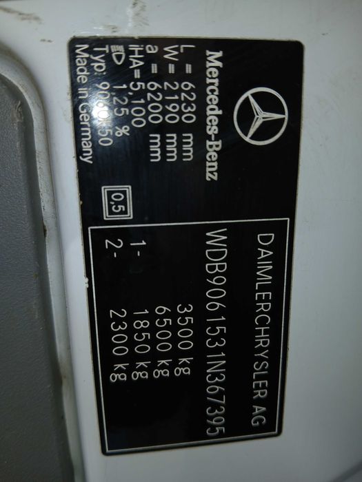 Mercedes Sprinter 509 de 2008 com grua