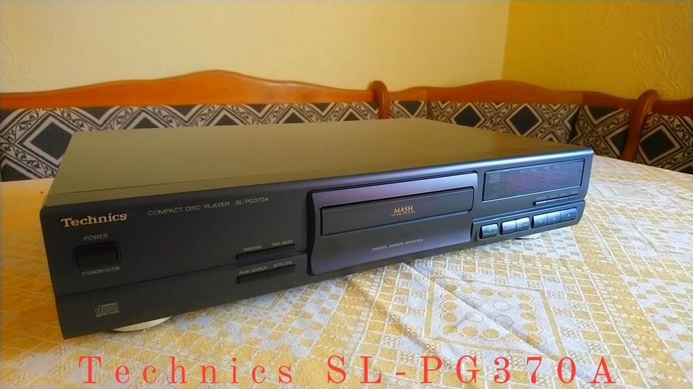 compact disc player  "Technics SL-PG 370 A"