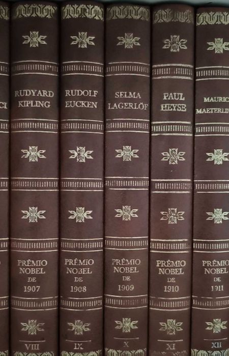 Coleção Livros PRÉMIO NOBEL LITERATURA (edição luxosa)