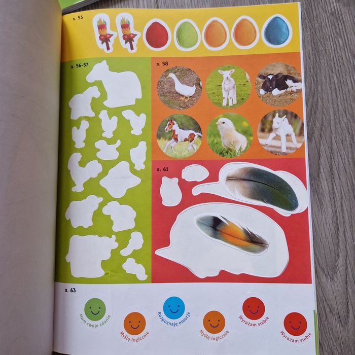 Zestaw książek cwiczen Ciekawa zabawa pieciolatki