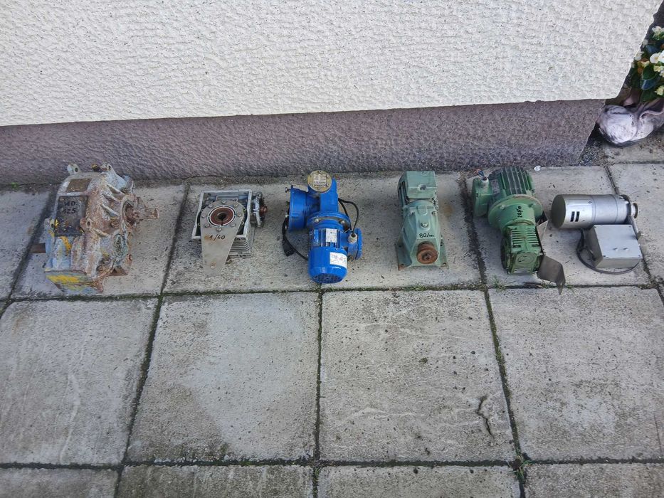 Przekładnia wyciągarka Motoreduktor 80 40 15 obr rebak