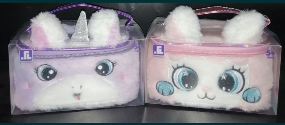 М'який набір косметики Pretty Animals Зайчик Єдиноріг тіні лак помада