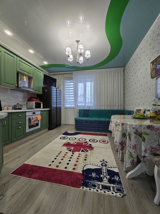 СЕРТИФІКАТ.Велика 3к квартира 108м2 з ремонтом і меблям. Оформл.-2%