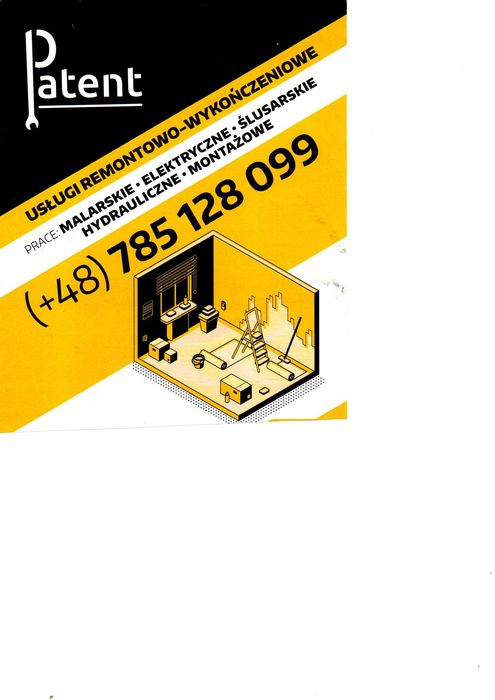 Malowanie szpachlowanie