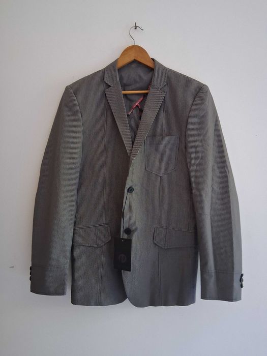 Blazer Listado Jack & Jones para Homem - Tamanho L - NOVO
