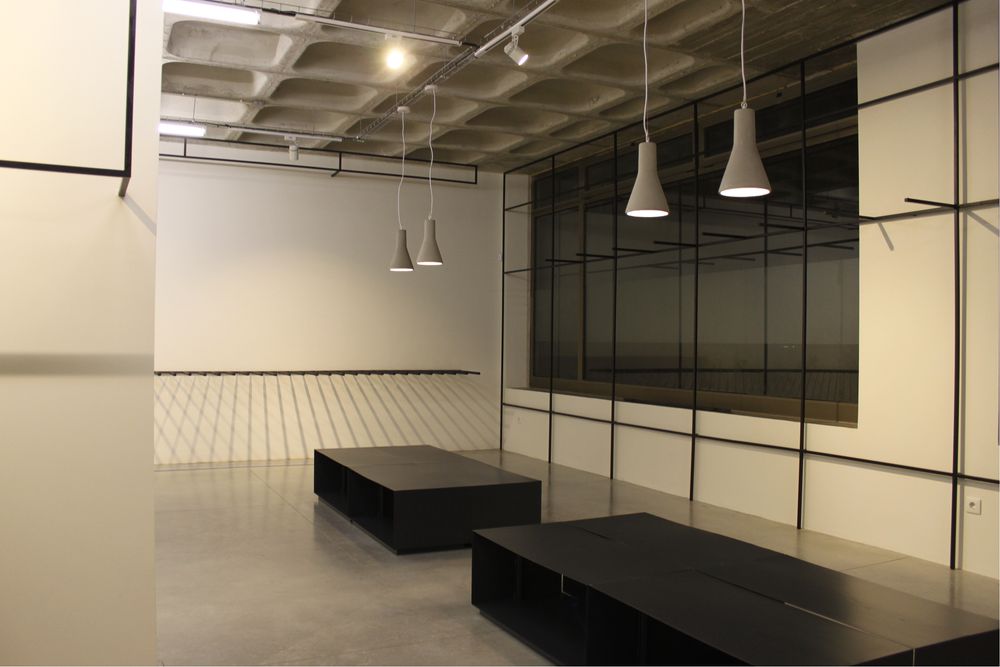 Caixotões em ferro com pintura de poliuretano