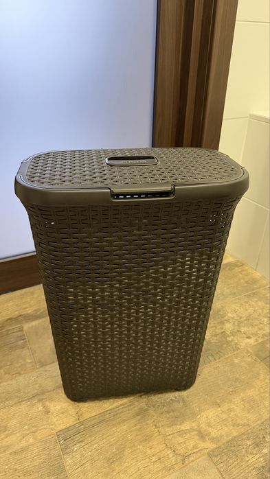 Кошик для білизни Curver RATTAN STYLE 40 л темно- коричневий