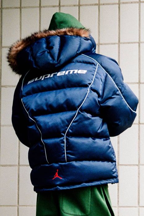 Peffer Supreme x Jordan/пуховик джордан в колабі з джордан