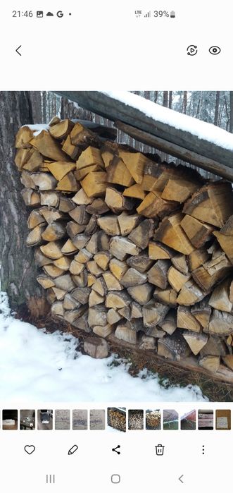 Drewno kominkowe i opałowe sezonowane. Suche!!!