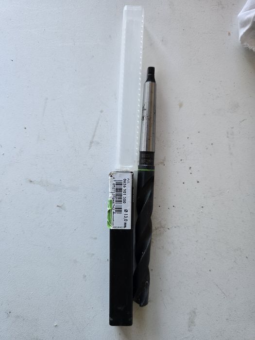 broca helicoidal Würth Zebra Quality HSCo, Ø13 mm, DIN 345, cone Morse MK1.