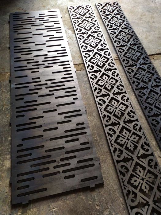 Лазерна різка металу Декоративні металеві вставки Ворота жалюзі Паркан