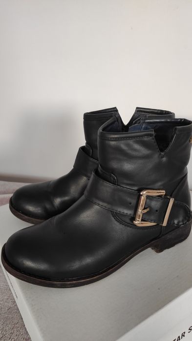 Botki granatowe 37 zima