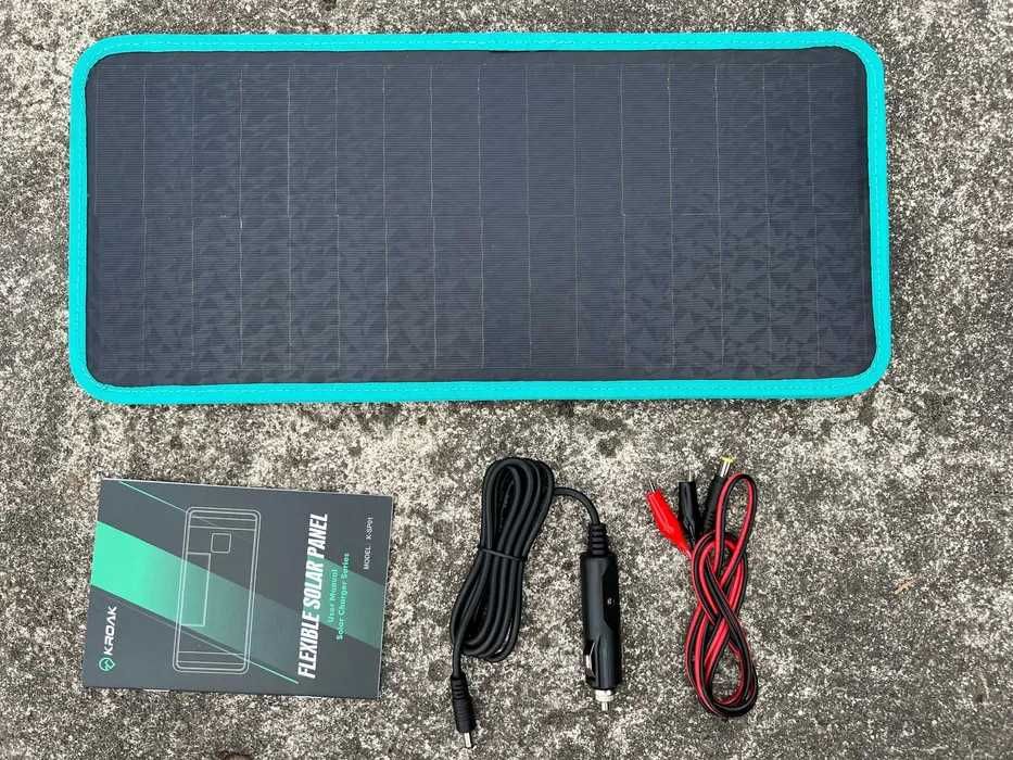 Солнечная батарея 20W зарядка USB 5V/3A+DC 5,1 мм 17,6V/1А водозащита