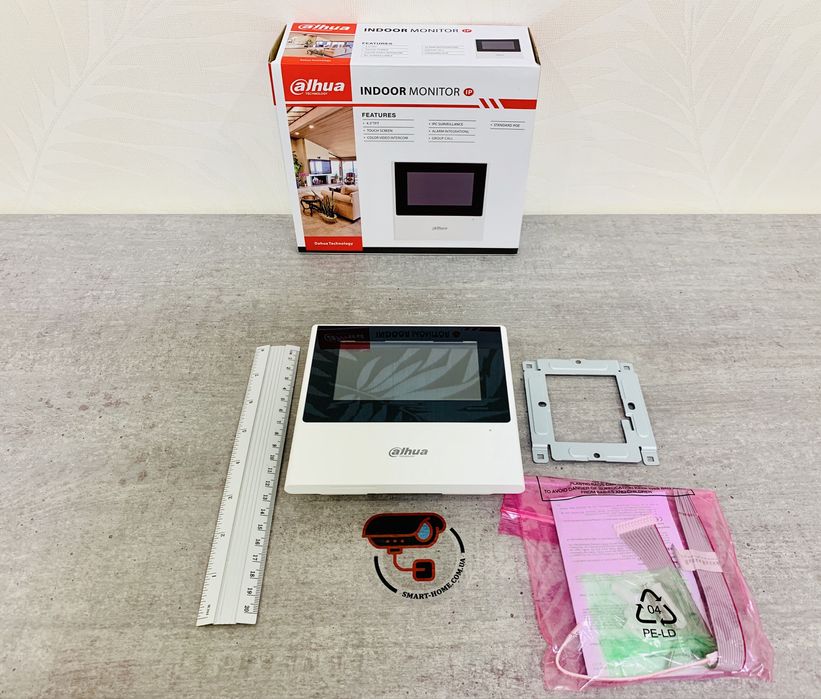 ХІТ Dahua IP PoE WiFi монітор домофон экран в офис дом VTH2611L-WP