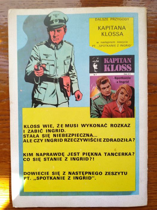 Komiks Hans Kloss Hasło wyd.I