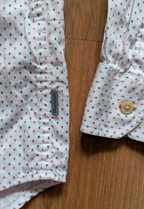 Męska koszula Matinique Robon XL Cotton Slim Fit Wzór Logo
