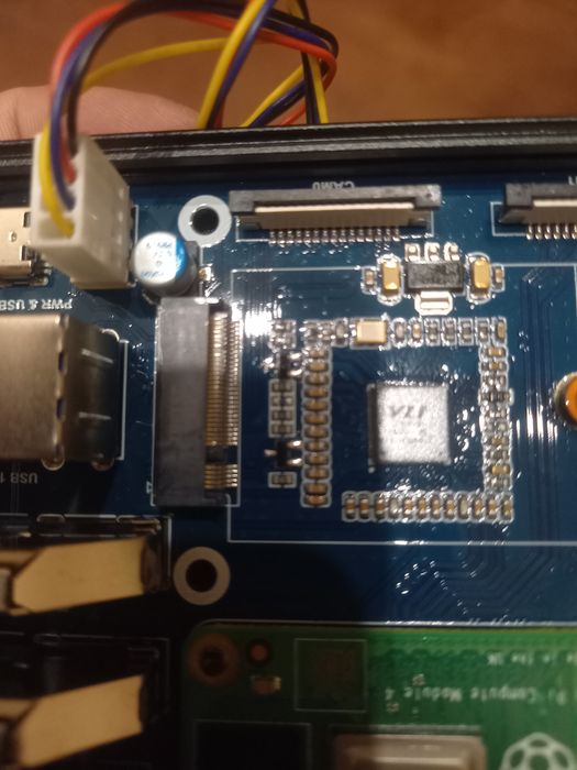 Комплект плата розширення з Raspberry Pi4 - б/у.