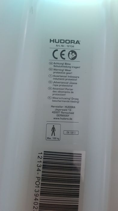 Skate Cruiser Hudora Retro Rainglow 22" como novo. Dá para adultos