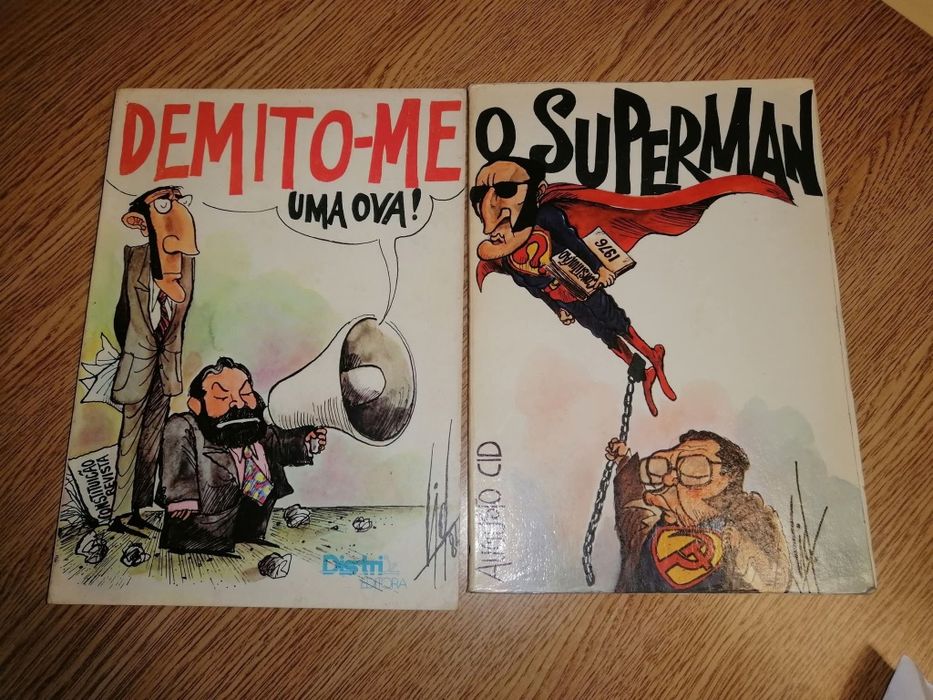 Livros antigos caricatura sátira politica