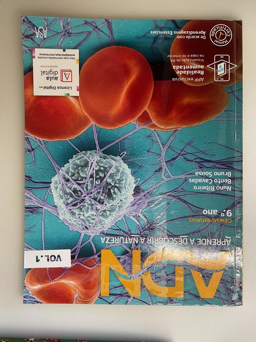 ADN volume 1 e 2  ciências 9 ano