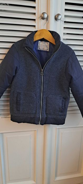 110 Zara elegancka i na codzień kurtka granat